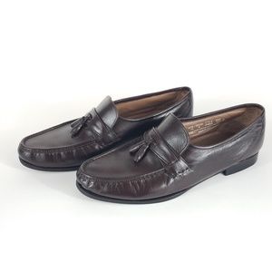 Genuine Leather Oakton Mens Brown Loafer 13 D